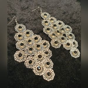 Large Flower Earrings